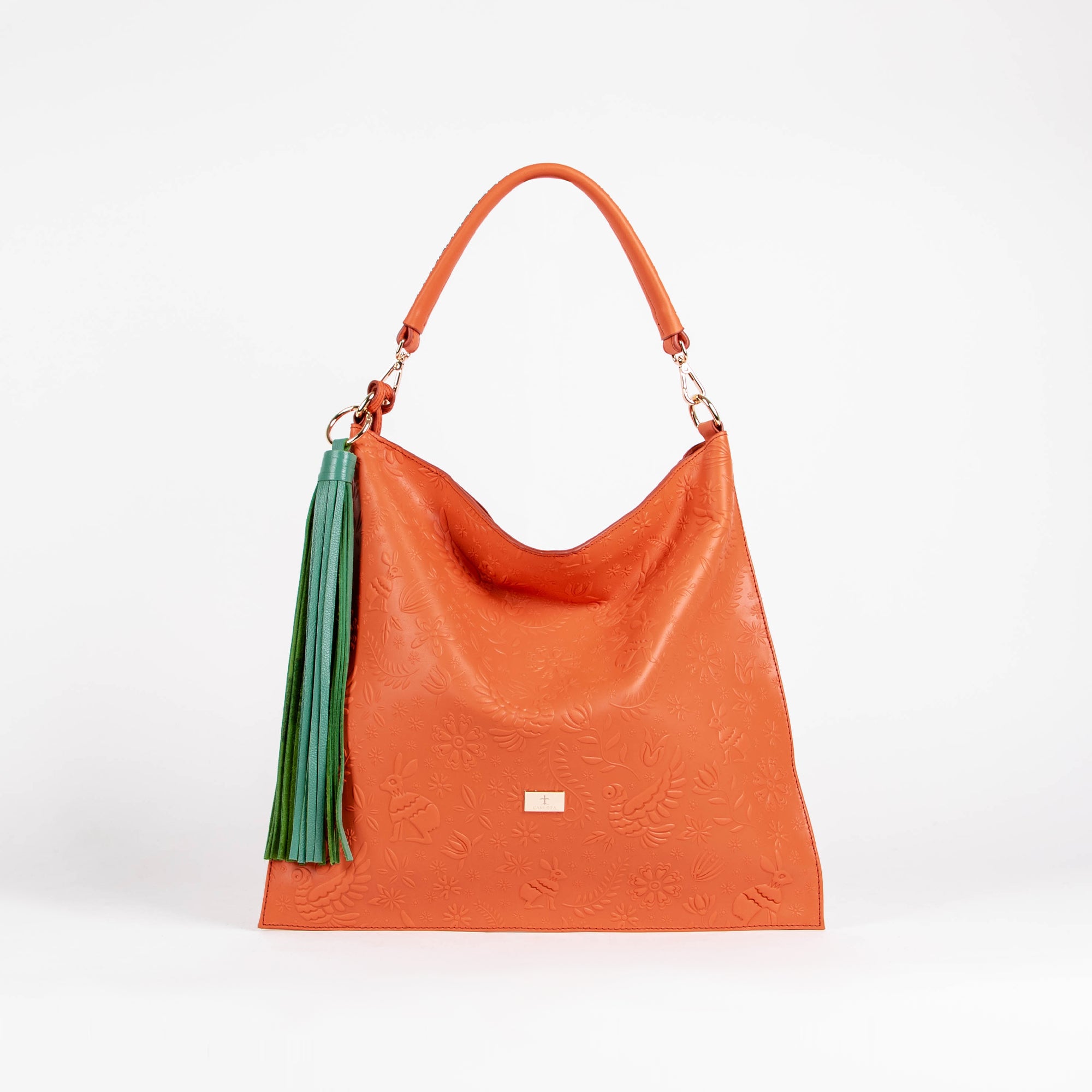 HOBO GRABADO NARANJA