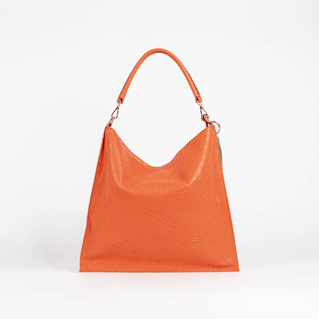 HOBO GRABADO NARANJA