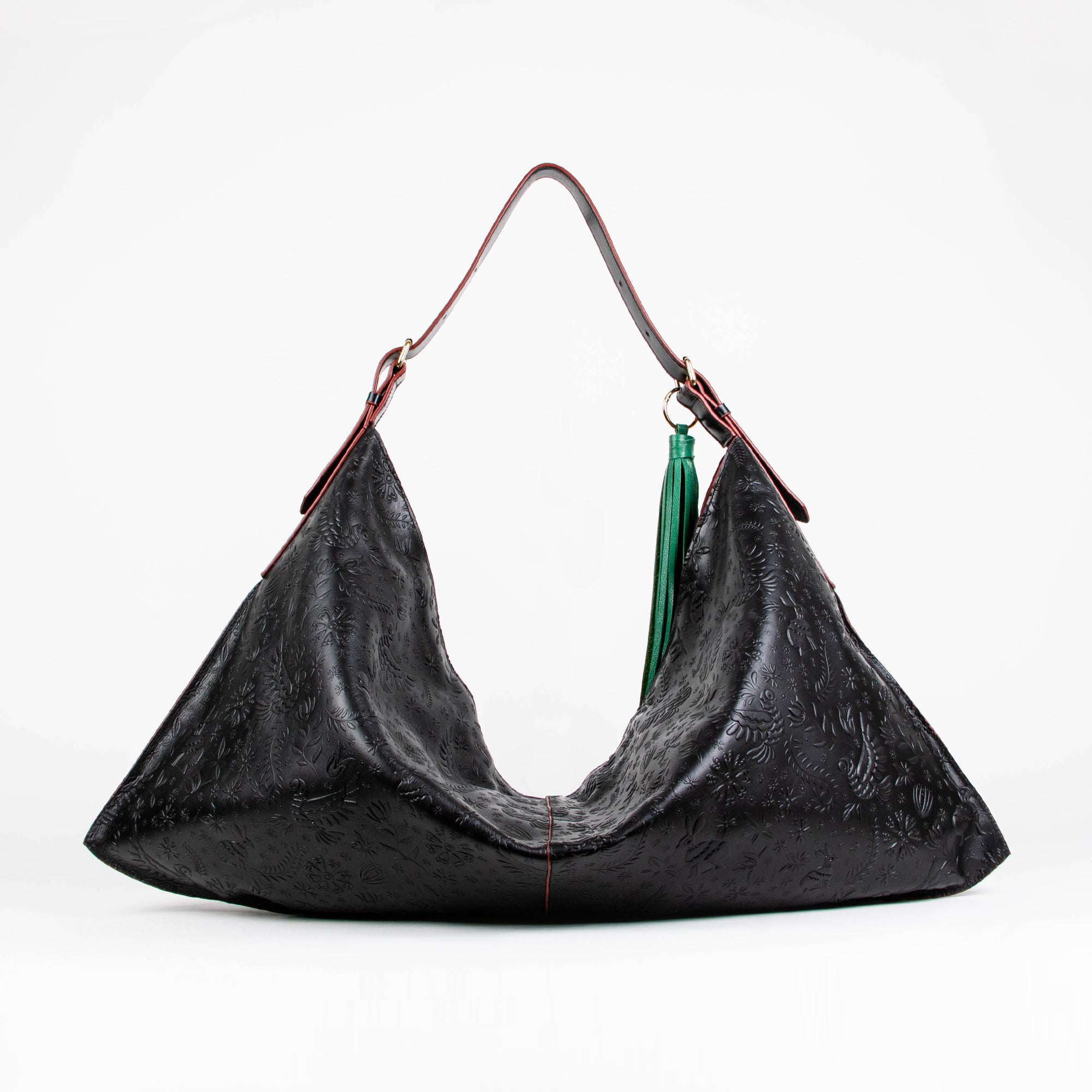 HOBO XL GRABADO NEGRO