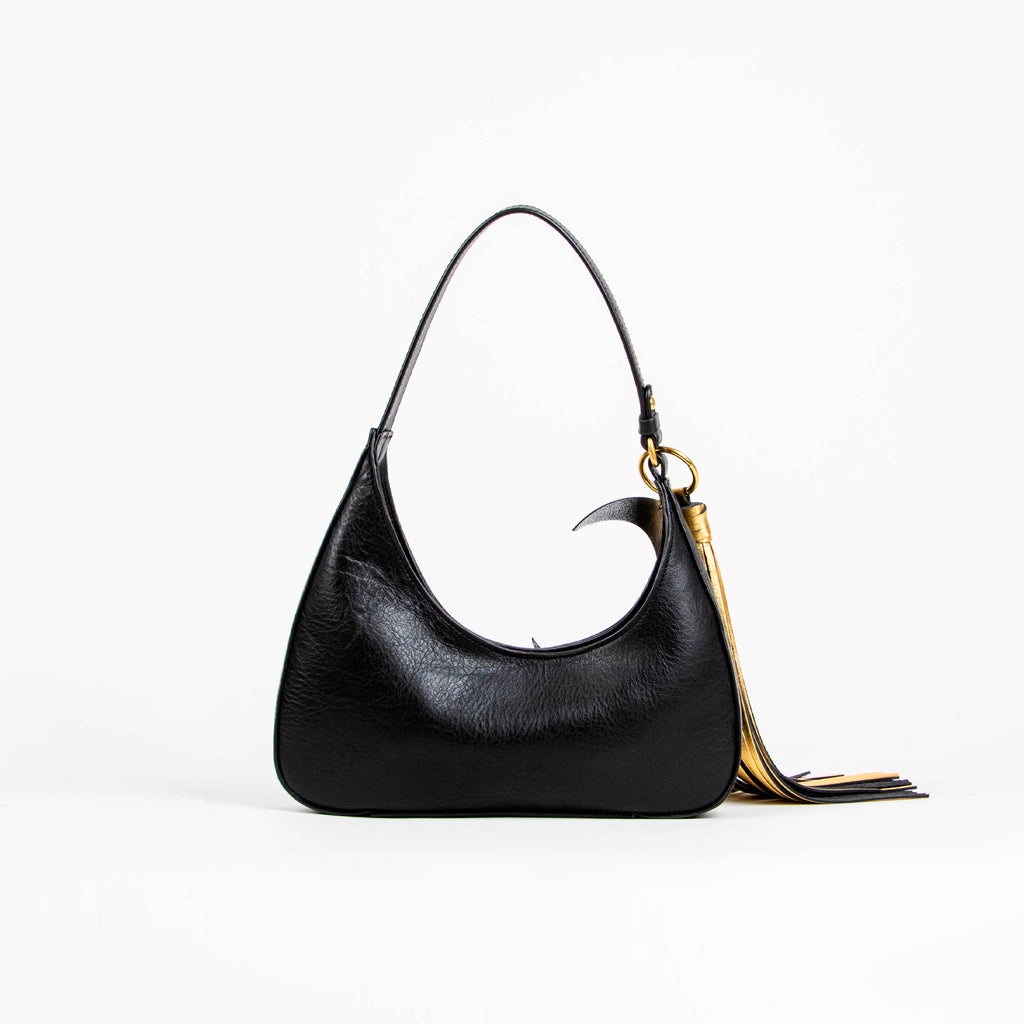 MINI SHOULDER LUNA AND STAR BLACK