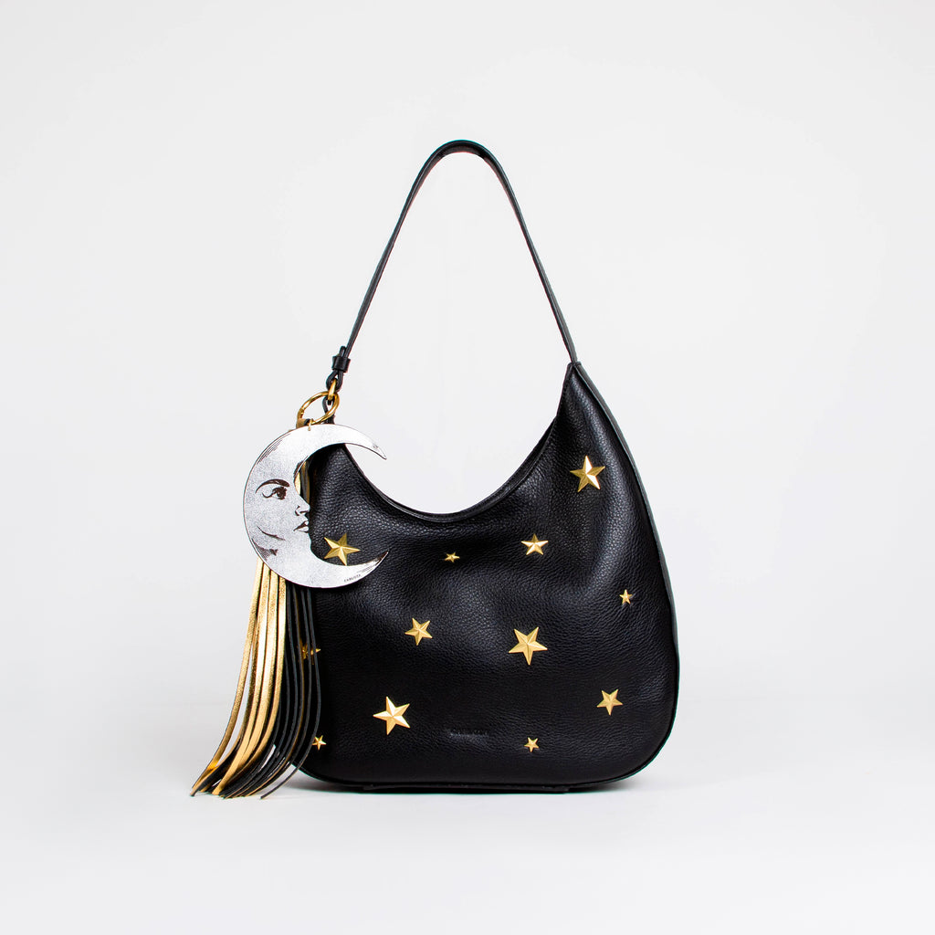 SHOULDER LUNA Y ESTRELLA BLACK