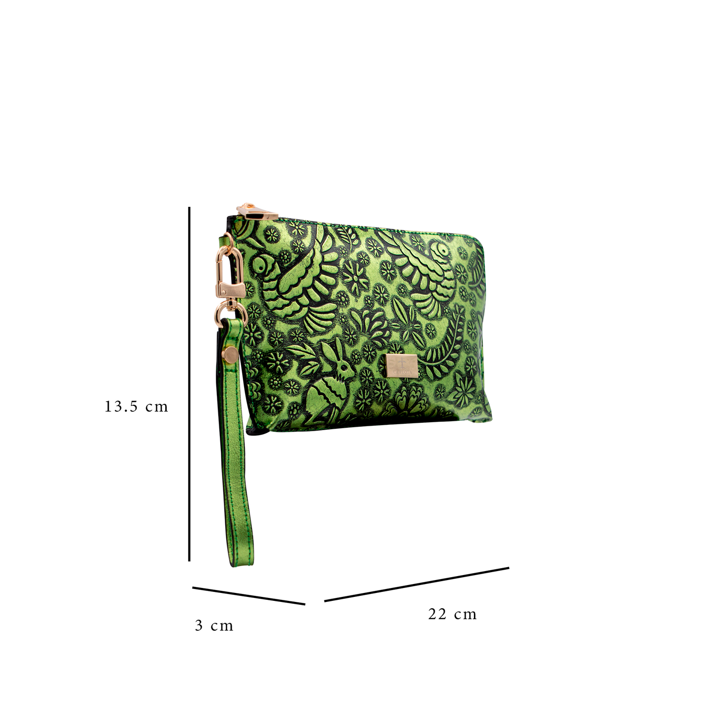 MINI CLUTCH VERDE