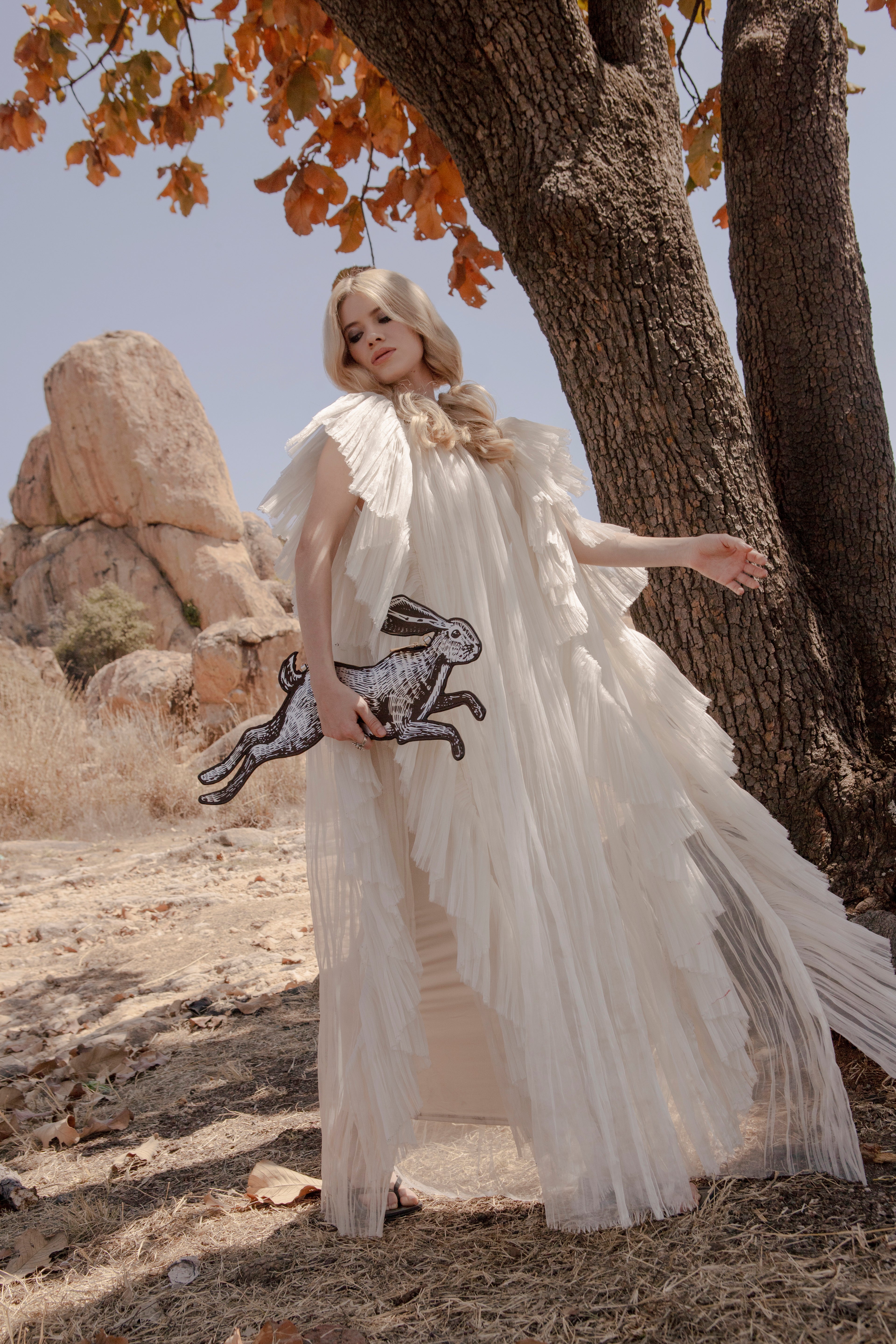 LIEBRE CROSSBODY PLATA