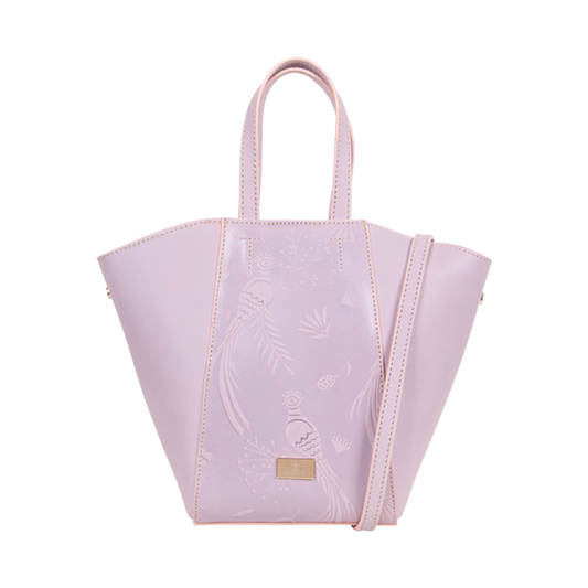 TOTE TRAPECIO LILA